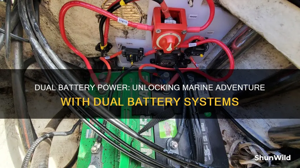 how does a dual battery system work on a boat