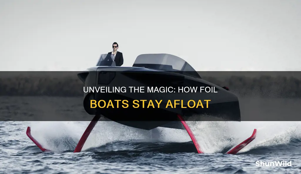 how does a foil boat work