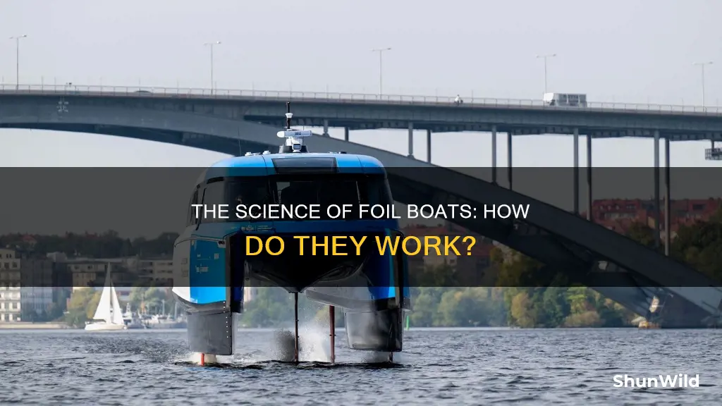 how does a foil boat work