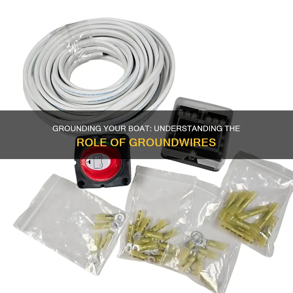 how does a groundwire work on a boat