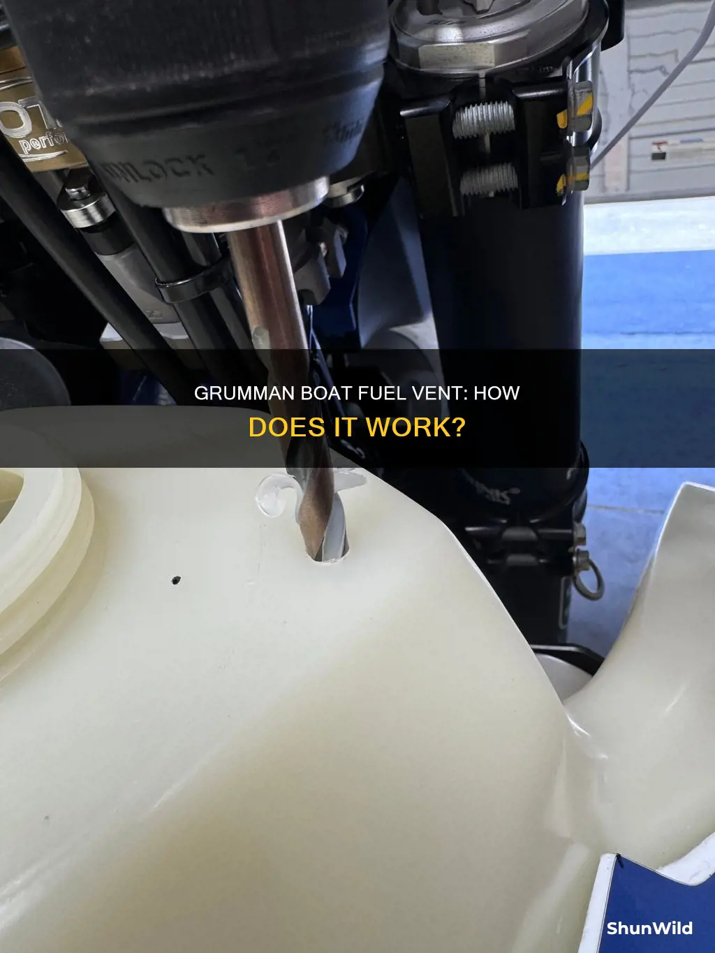how does a grumman boat fuel vent work