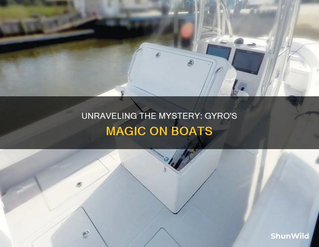 how does a gyro work on a boat