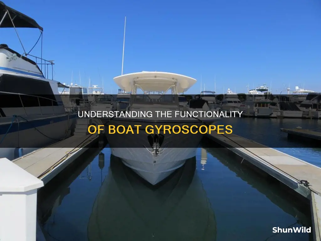 how does a gyro work on a boat