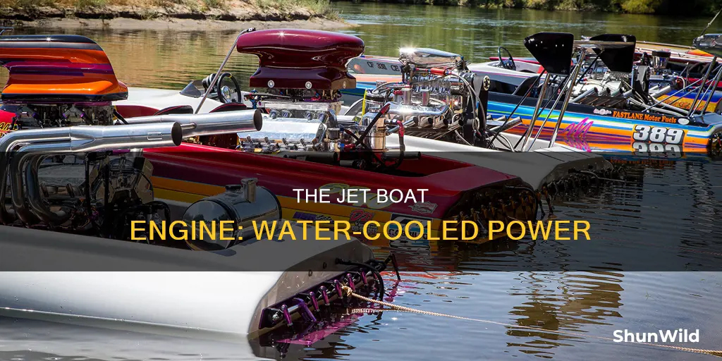 how does a jet boat cool the engine