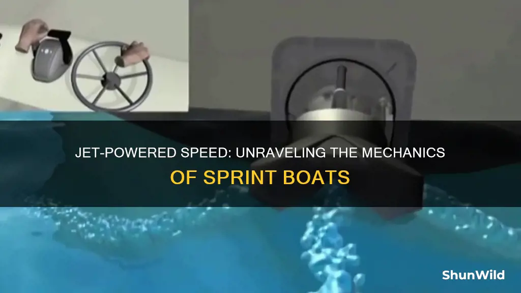 how does a jet sprint boat work