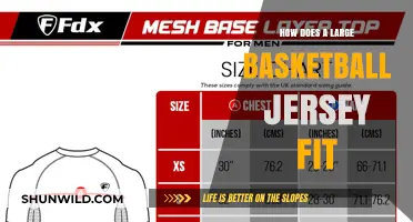 Large Basketball Jersey: What's the Real Fit?