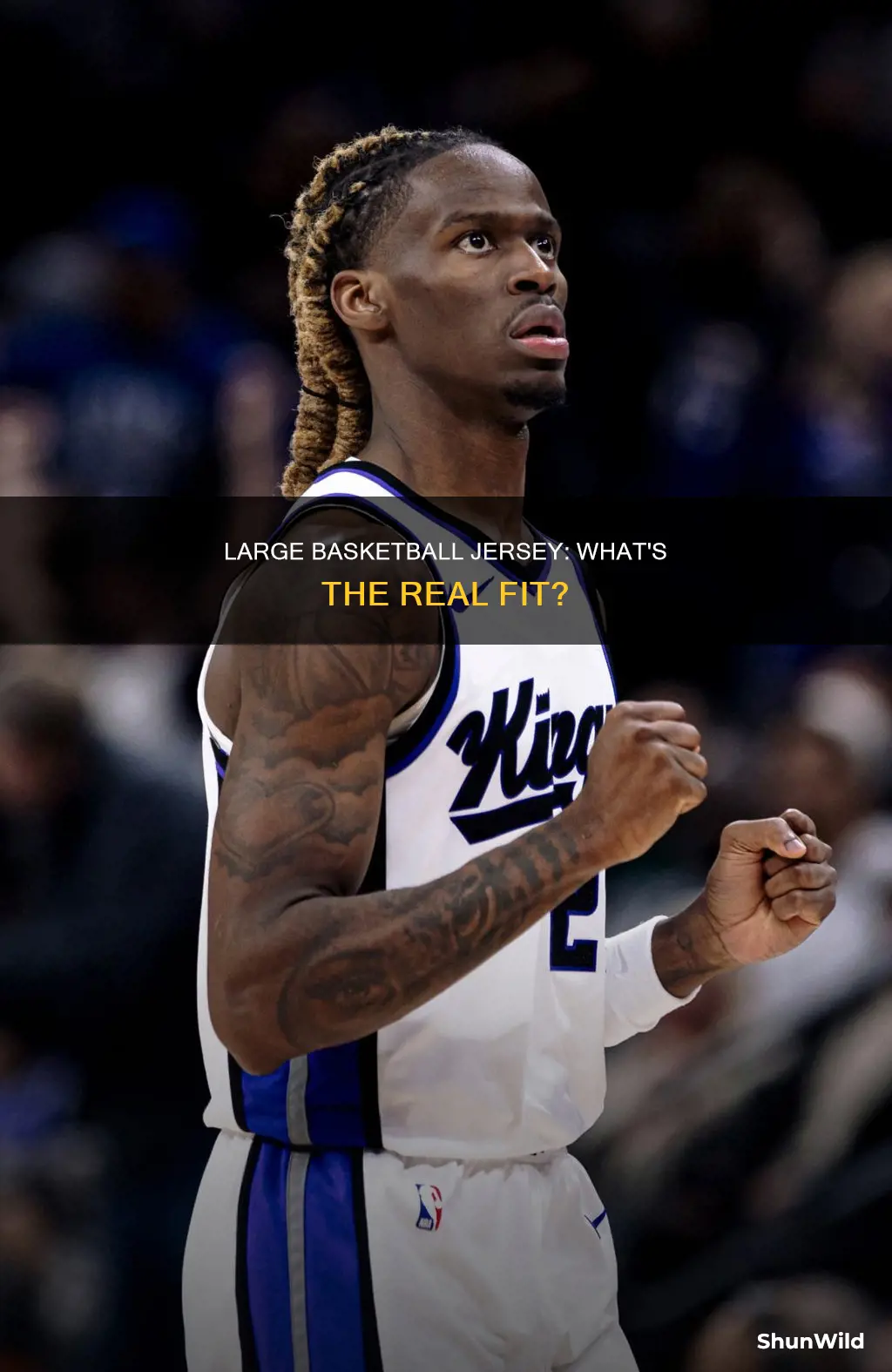 how does a large basketball jersey fit