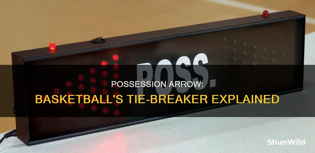 how does a possession arrow work in basketball
