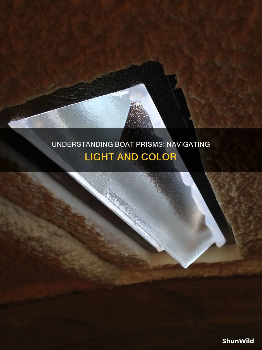 how does a prism light for boat work