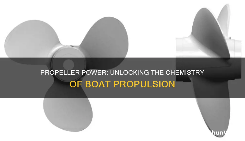 how does a propeller work on a boat chemistry