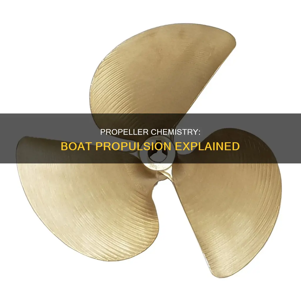how does a propeller work on a boat chemistry