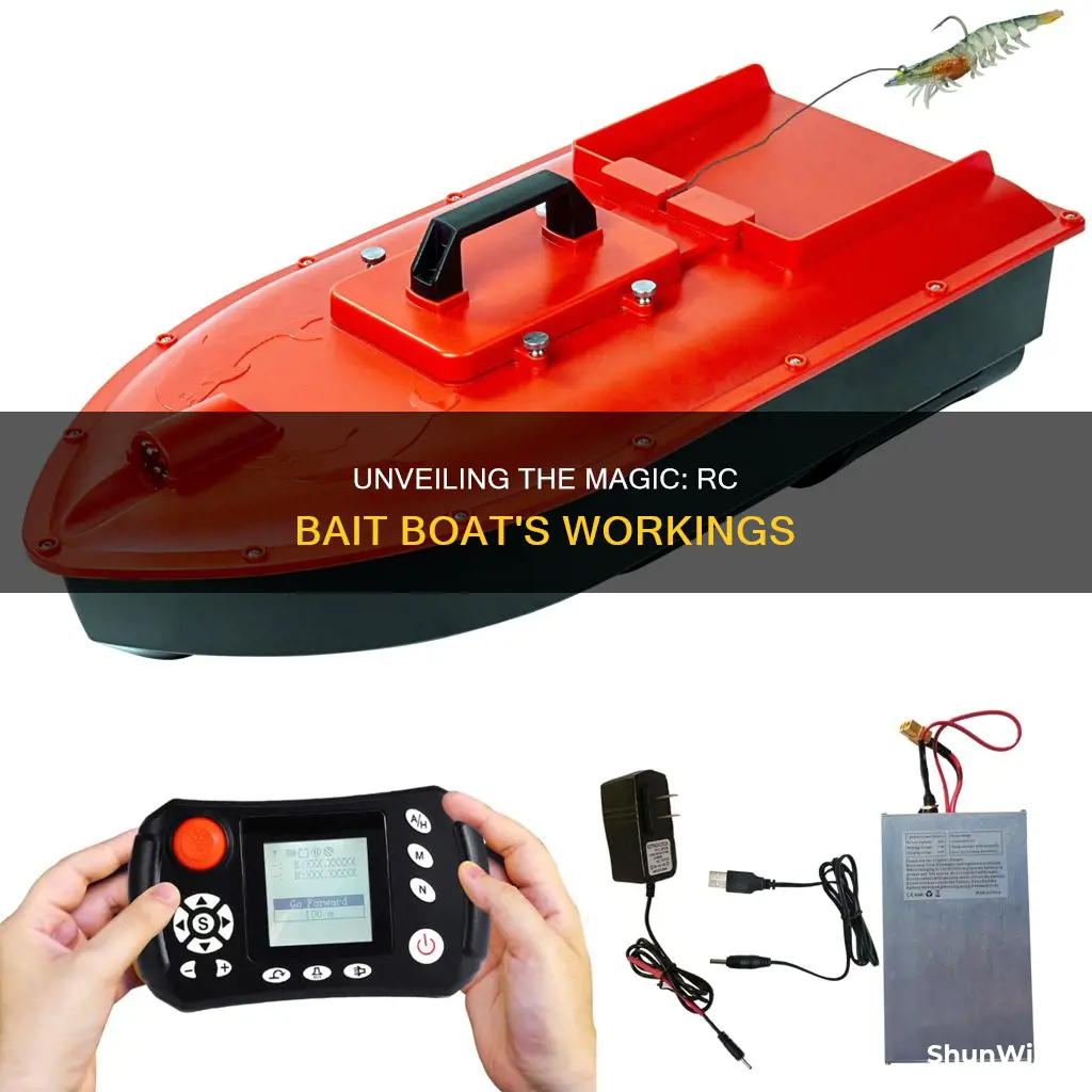 how does a rc bait boat work