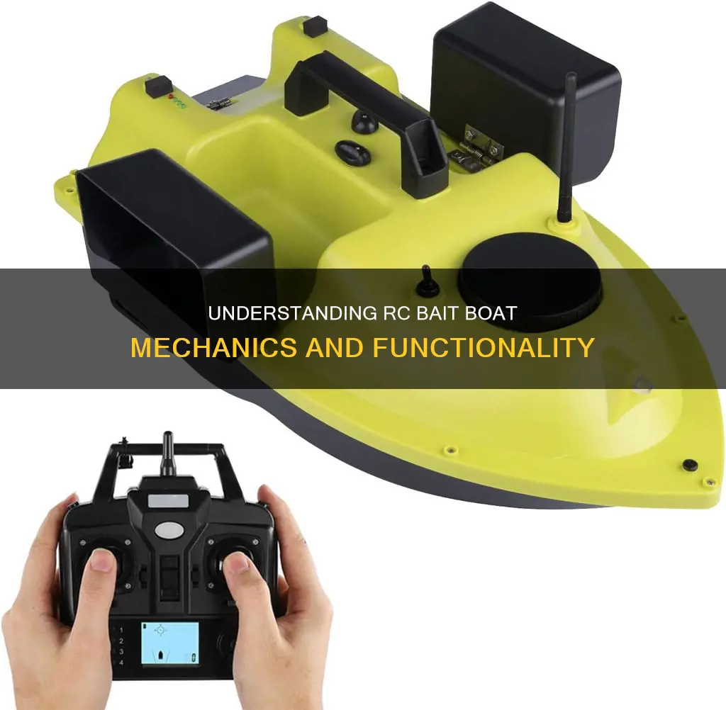 how does a rc bait boat work