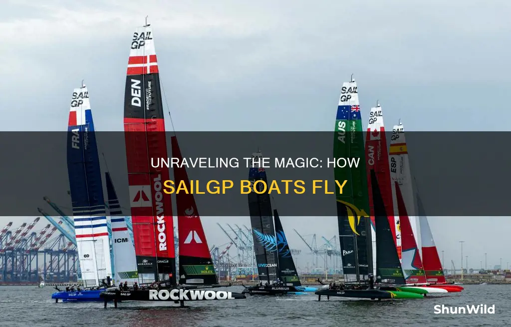 how does a sailgp boat work