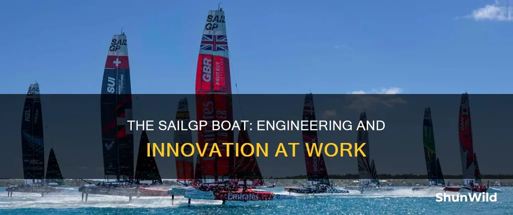 how does a sailgp boat work