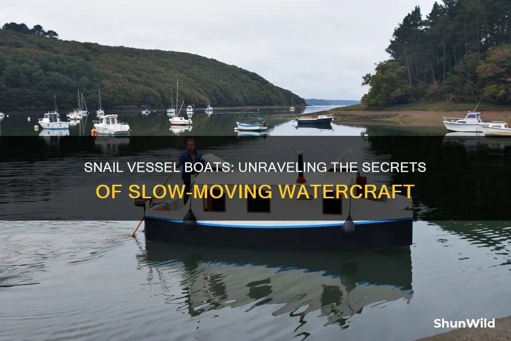 how does a snail vessel boat work