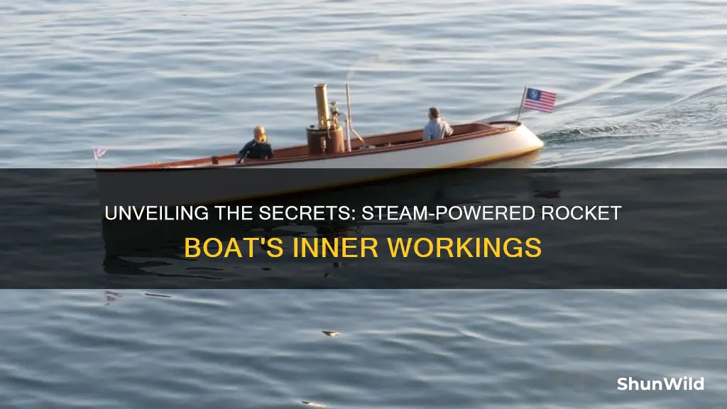 how does a steam powered rocket boat work