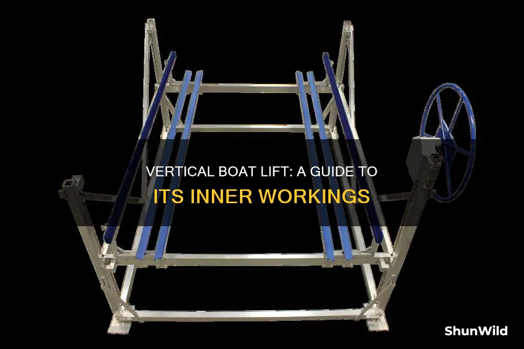 how does a vertical boat lift work