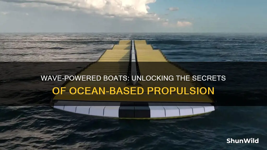 how does a wave powered boat work