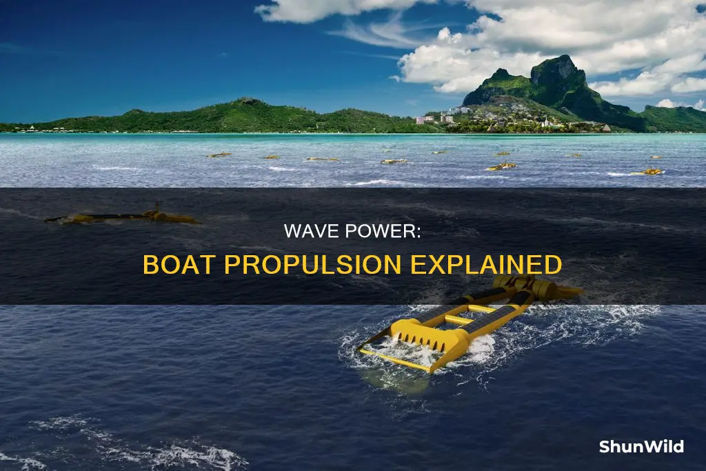 how does a wave powered boat work