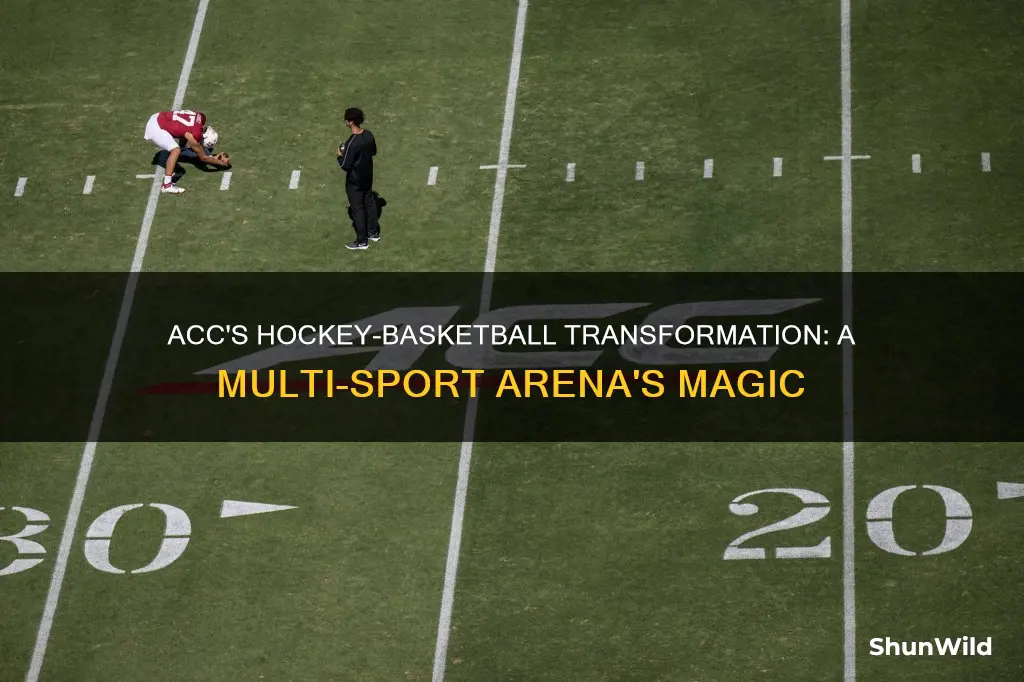 how does acc change from hockey to basketball