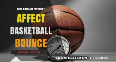 Air Pressure's Impact on Basketball Bounce
