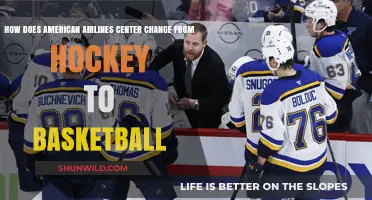 American Airlines Center: Hockey to Basketball Transformation