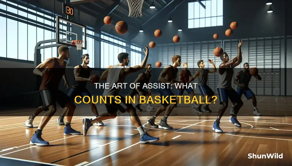 how does an assist count in basketball