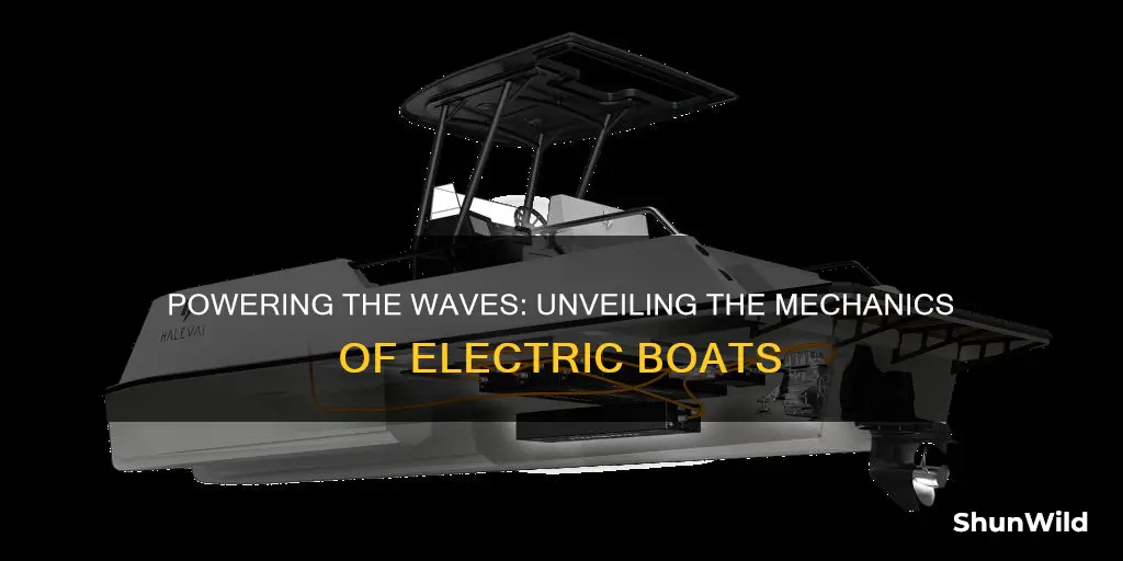 how does an electric boat work