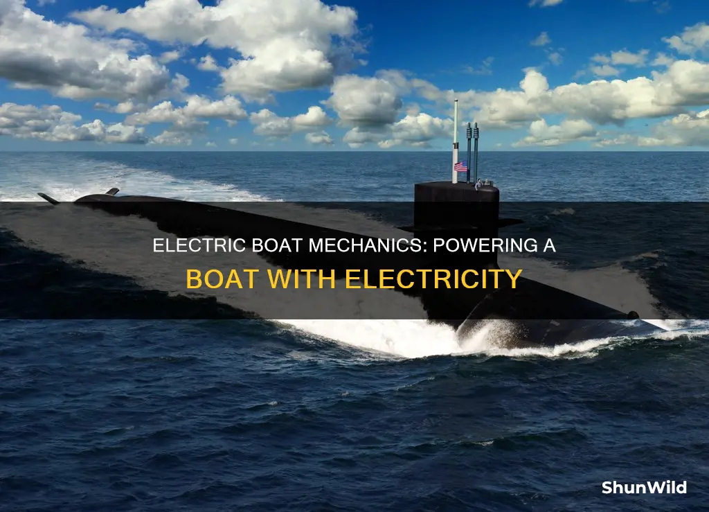 how does an electric boat work