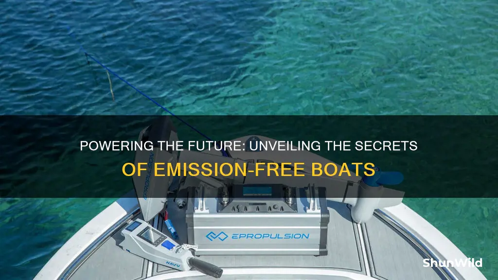 how does an emission free boat work