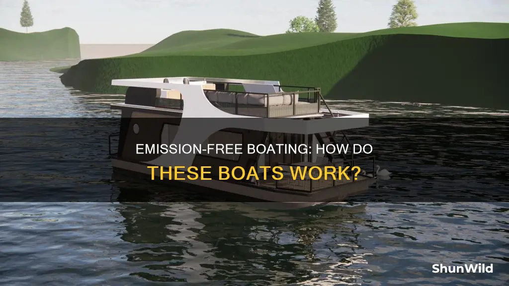 how does an emission free boat work