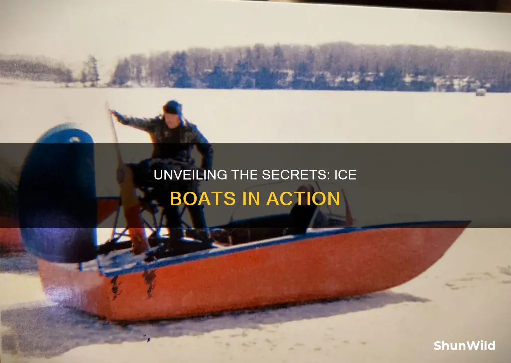 how does an ice boat work