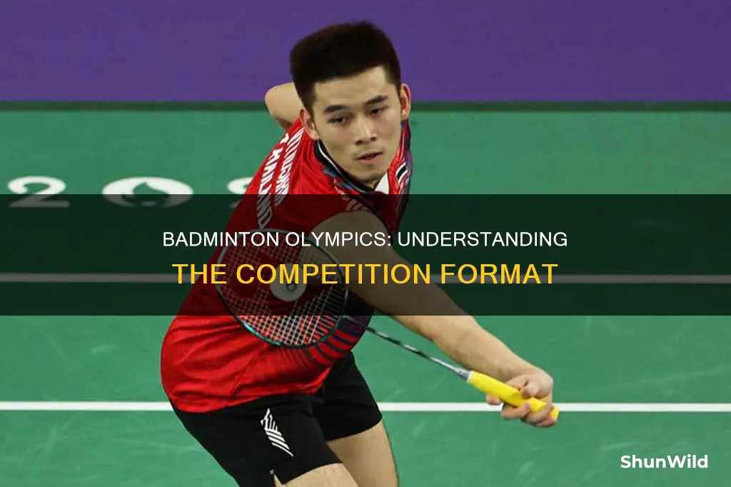 how does badminton olympics work