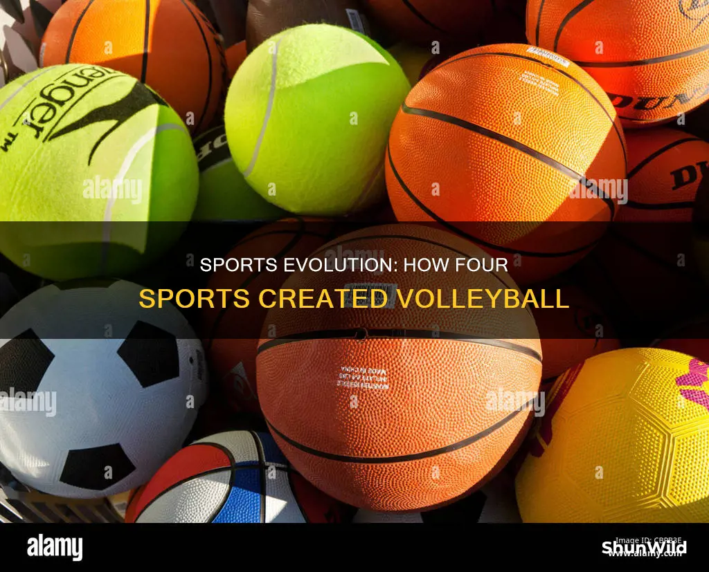 how does baseball basketball volleyball and handball create volleyball
