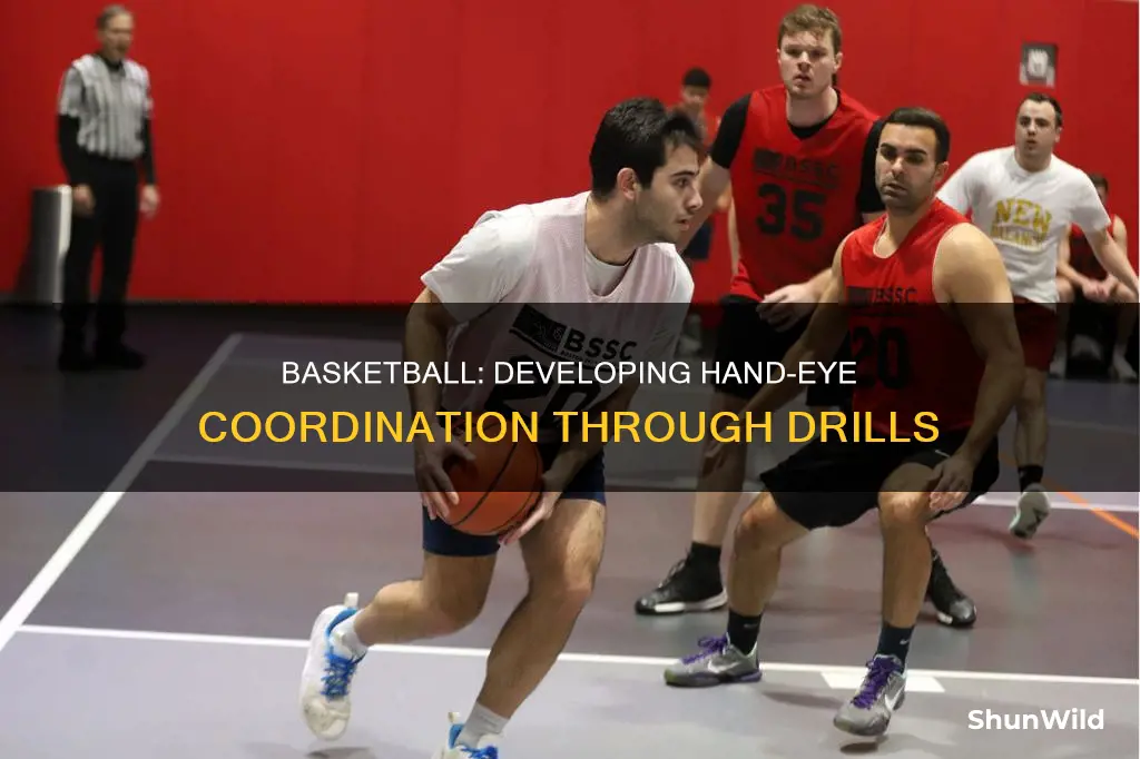 how does basketball help with hand eye coordination