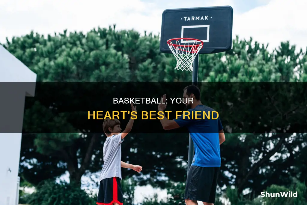 how does basketball help your heart