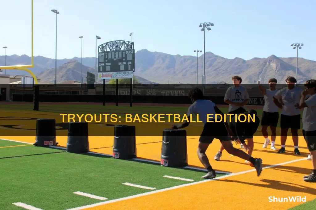 how does basketball tryouts work