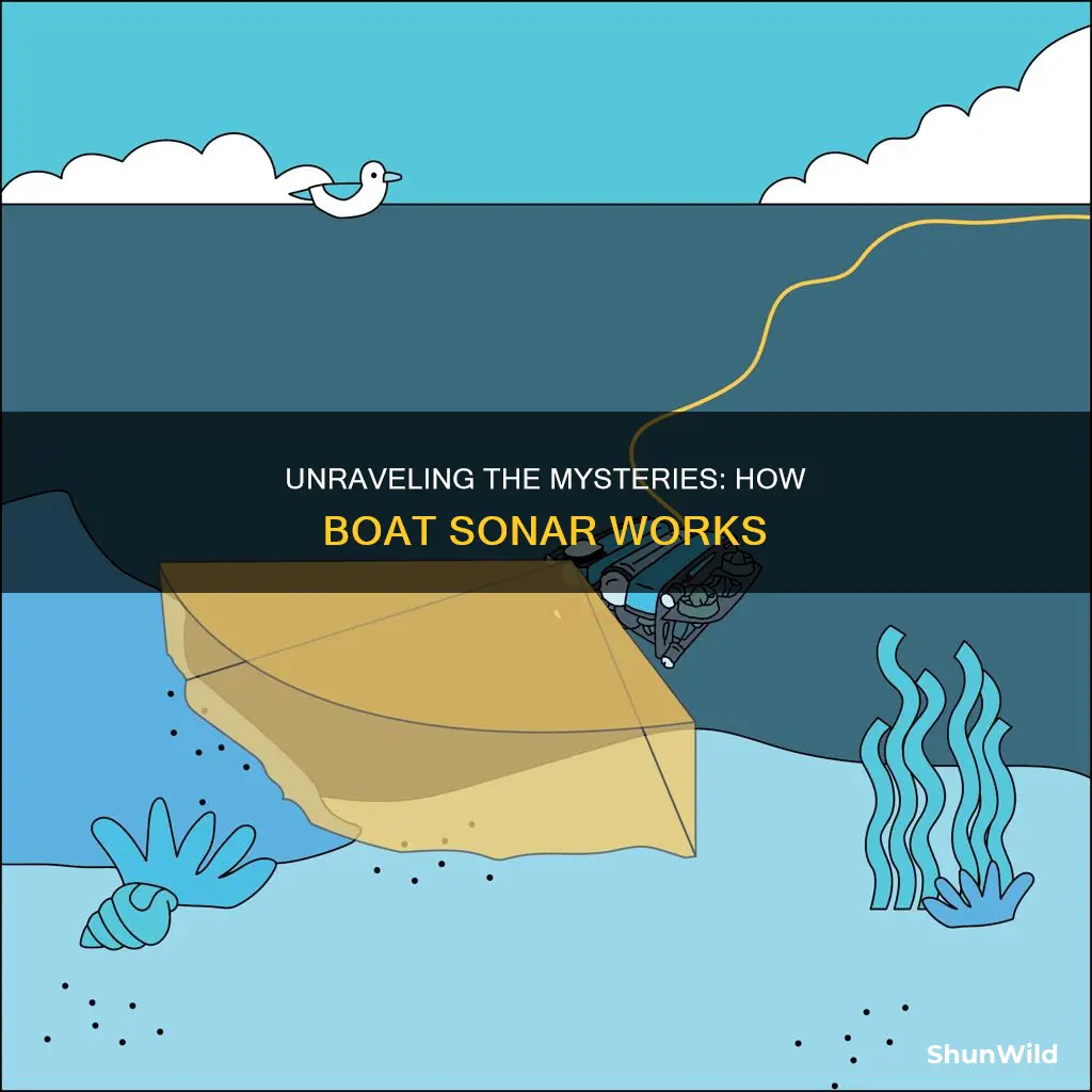 how does boat sonar work