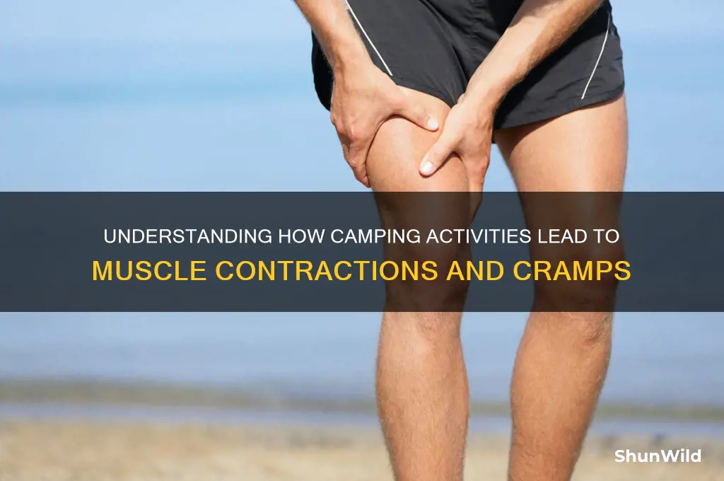 how does camp cause contraction