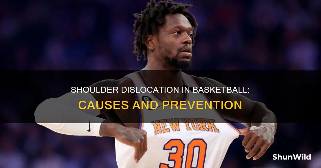 how does dislocated shoulder happen basketball