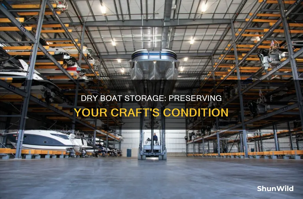 how does dry boat storage work