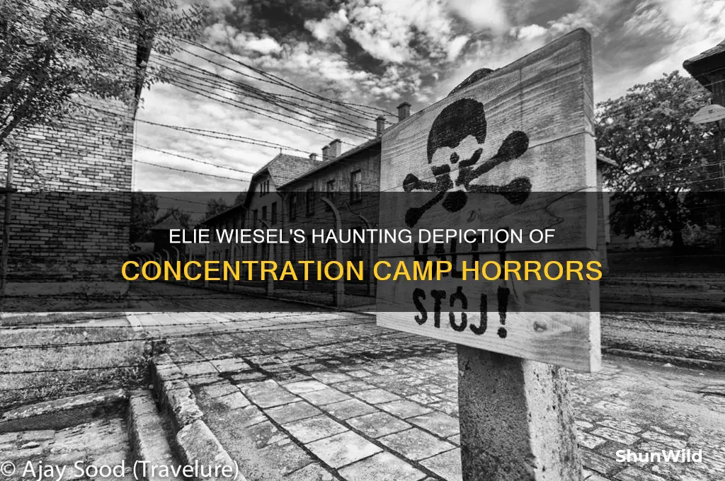 how does elie wiesel describe the concentration camps