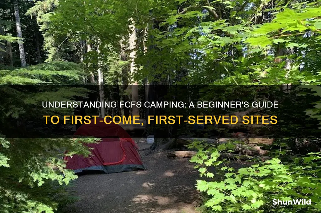 how does fcfs camping work