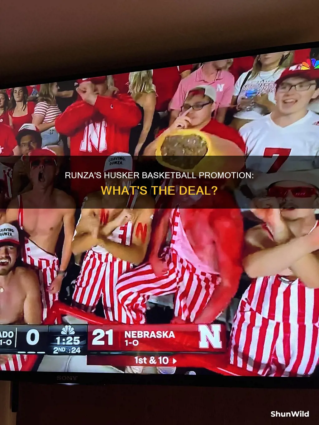how does free runza work for husker basketball