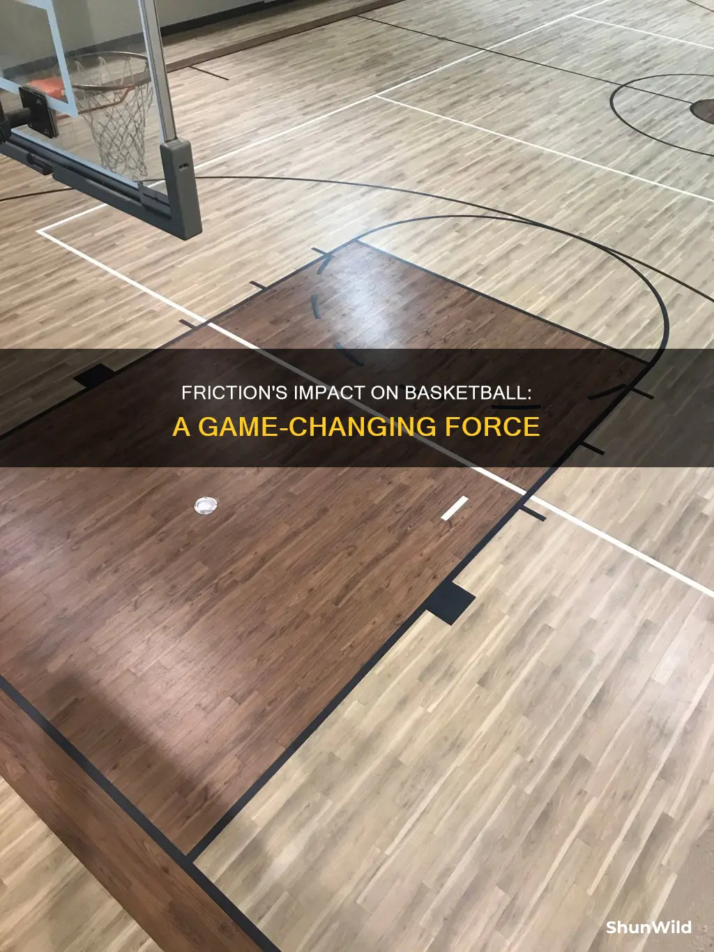 how does friction affect basketball