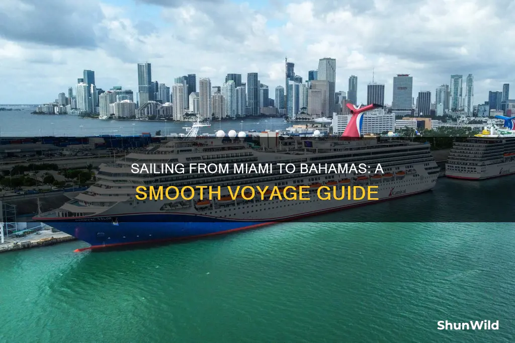 how does going from miami to bahamas on boat work