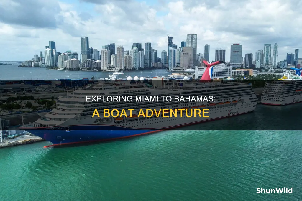 how does going from miami to bahamas on boat work