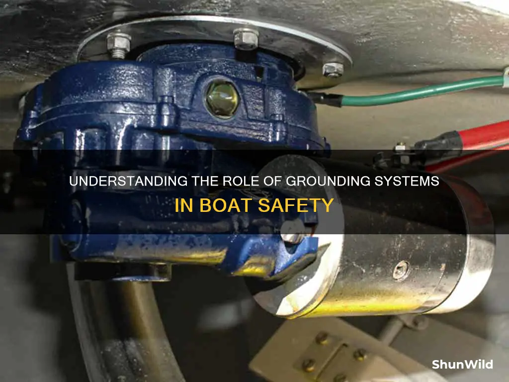 how does grounding system on a boat work