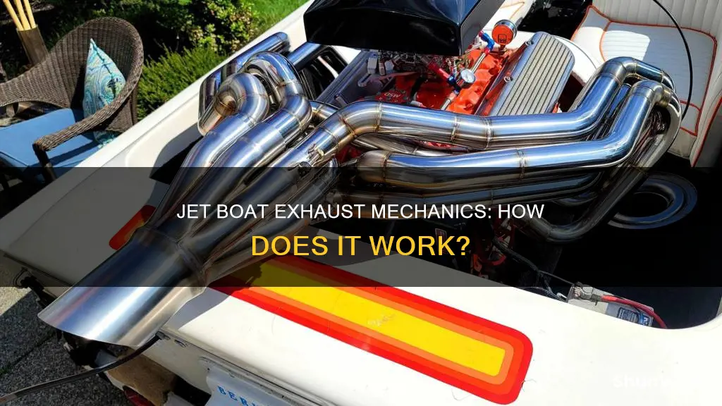 how does jet boat exhaust work